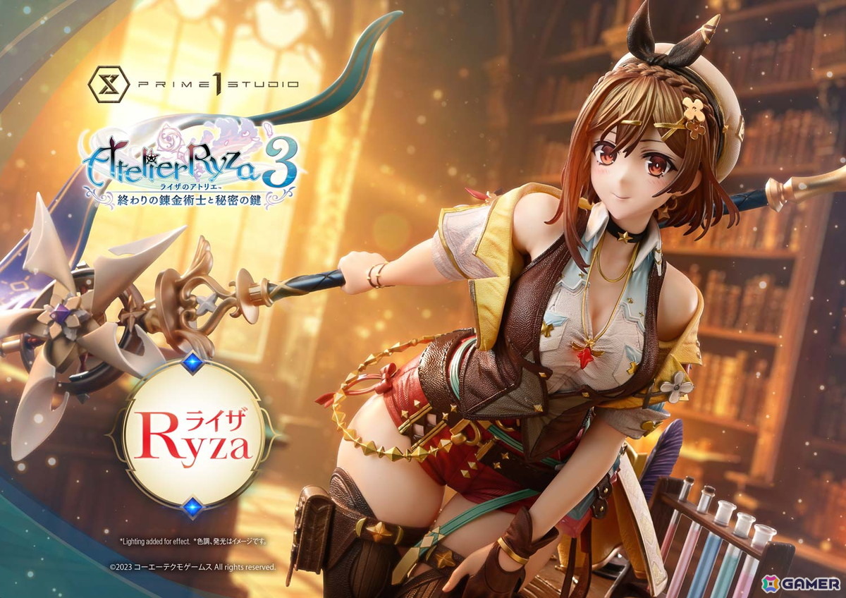 1/4スケールスタチュー「ライザのアトリエ3 ~終わりの錬金術士と秘密の鍵~ ライザ」が予約開始の画像