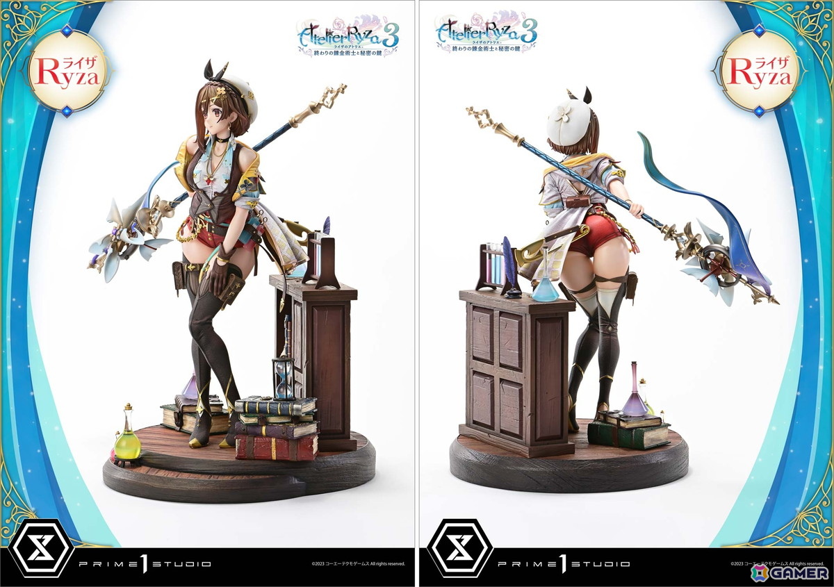 1/4スケールスタチュー「ライザのアトリエ3 ~終わりの錬金術士と秘密の鍵~ ライザ」が予約開始の画像