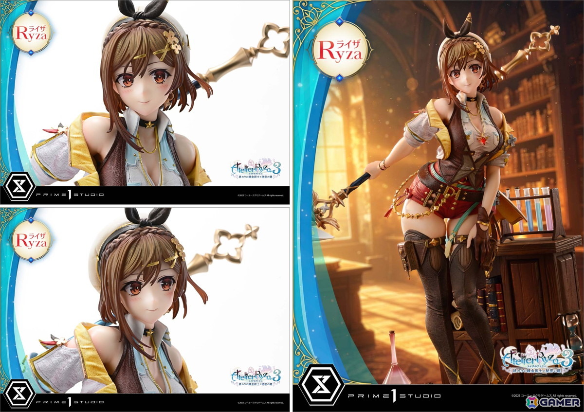 1/4スケールスタチュー「ライザのアトリエ3 ~終わりの錬金術士と秘密の鍵~ ライザ」が予約開始の画像