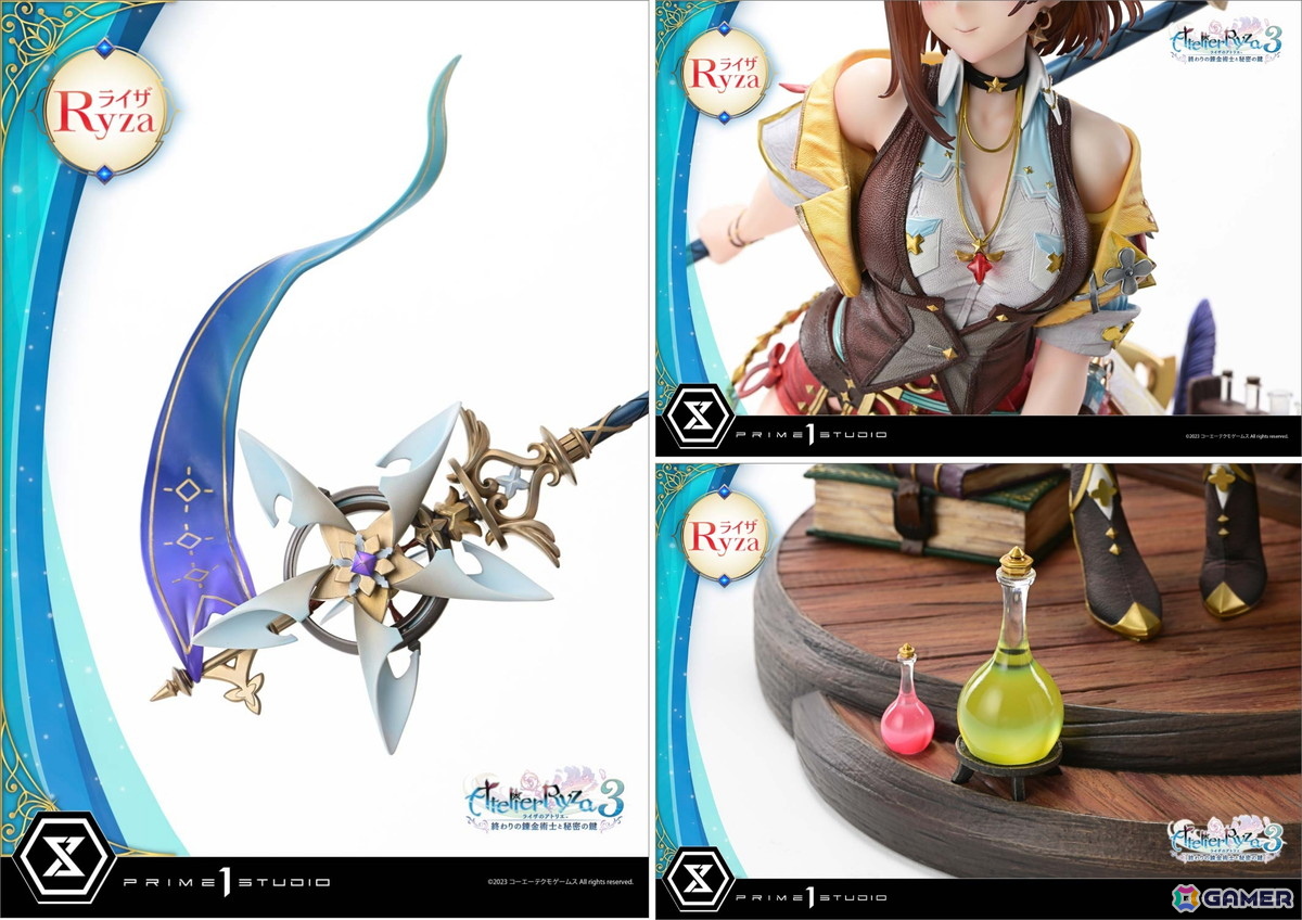 1/4スケールスタチュー「ライザのアトリエ3 ~終わりの錬金術士と秘密の鍵~ ライザ」が予約開始の画像