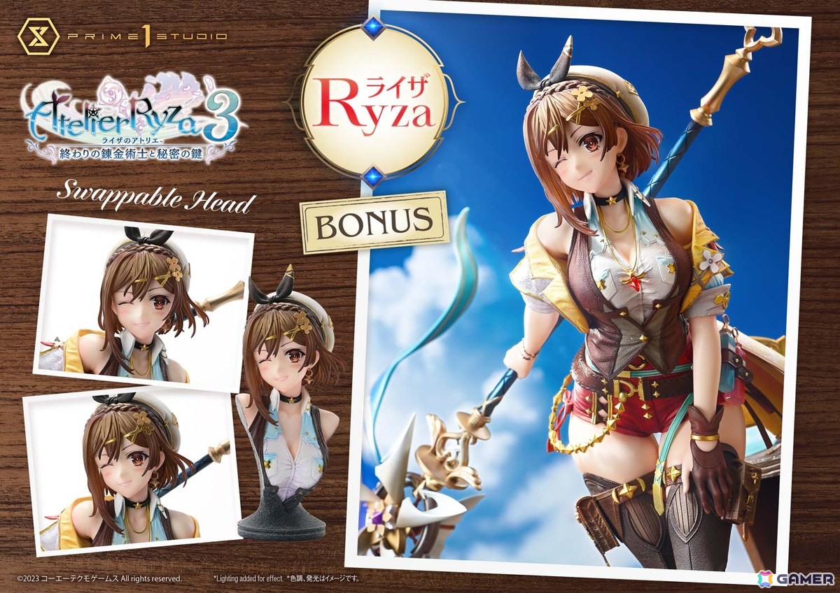 1/4スケールスタチュー「ライザのアトリエ3 ~終わりの錬金術士と秘密の鍵~ ライザ」が予約開始の画像