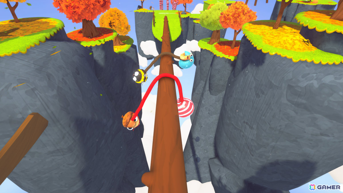 ロープで繋がったチームが競い合うカオスな協力型レースゲーム「Fling to the Finish」がコンソール向けにリリース！の画像2