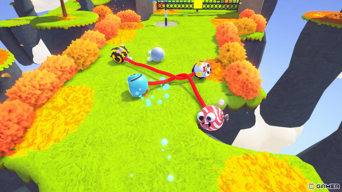 ロープで繋がったチームが競い合うカオスな協力型レースゲーム「Fling to the Finish」がコンソール向けにリリース！の画像7