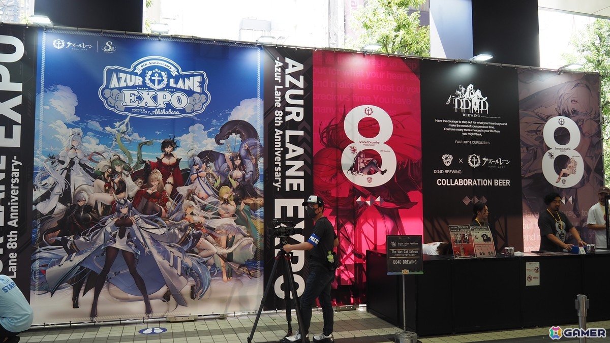10陣営による特別パビリオン(展示・体験コンテンツ)を楽しめる「アズレンEXPO -アズールレーン 8th Anniversary-」の模様をフォトレポート!の画像