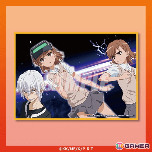 TVアニメ「とある科学の超電磁砲T」のグッズが手に入るオンラインくじがくじ引き堂で登場!の画像