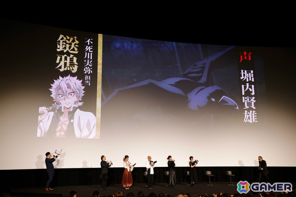 「劇場版『鬼滅の刃』無限城編 第一章 猗窩座再来」中尾隆聖さん、釘宮理恵さん、速水奨さんら“鎹鴉”キャスト7名が登壇した公開御礼舞台挨拶のイベントレポが公開！の画像6