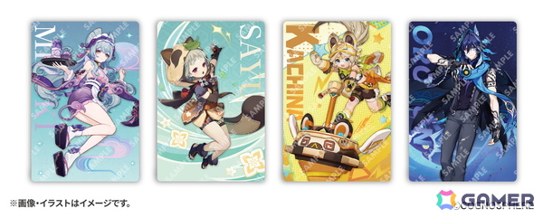 「原神」とスシローのコラボ第二弾が9月10日より開催！夢見月瑞希、早柚、カチーナ、オロルンが描かれたコラボイラストも公開にの画像12