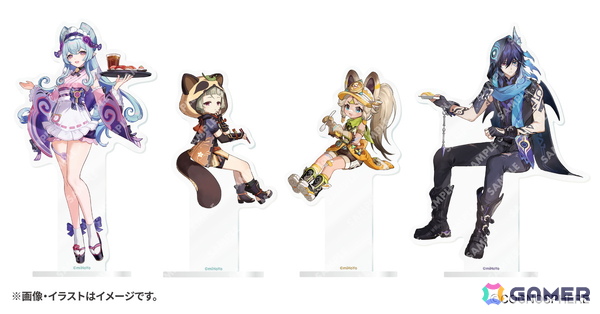 「原神」とスシローのコラボ第二弾が9月10日より開催！夢見月瑞希、早柚、カチーナ、オロルンが描かれたコラボイラストも公開にの画像24