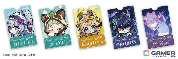 「原神」とスシローのコラボ第二弾が9月10日より開催！夢見月瑞希、早柚、カチーナ、オロルンが描かれたコラボイラストも公開にの画像3
