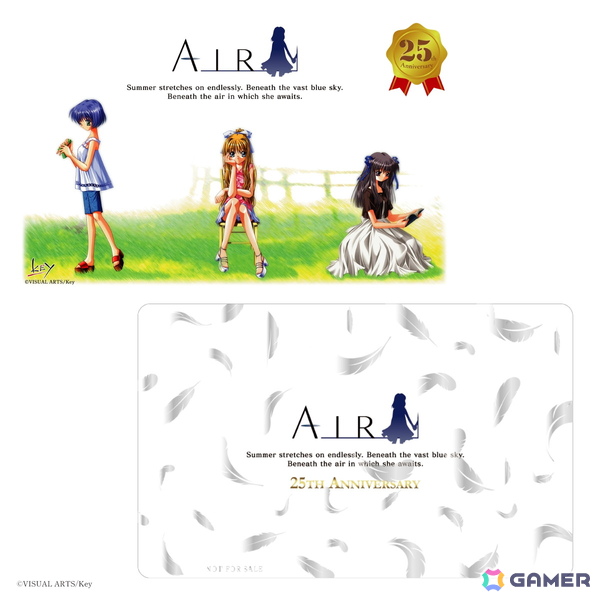 事前予約特典のアニバーサリーカード