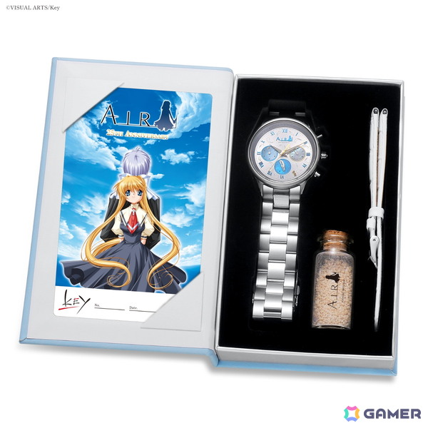 Keyの名作「AIR」の25周年記念腕時計が2000点の特別限定生産で登場