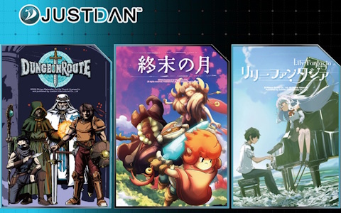「終末之月」「リリーファンタジア」「Dungeon Route」がJUSTDANよりTGS2025のインディゲームコーナーに試遊出展！