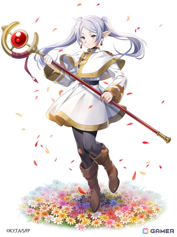 「白猫プロジェクト NEW WORLD'S」でアニメ「葬送のフリーレン」とのコラボが開催！フリーレン、フェルン、シュタルクが元の世界に戻る方法を探すために冒険の画像2