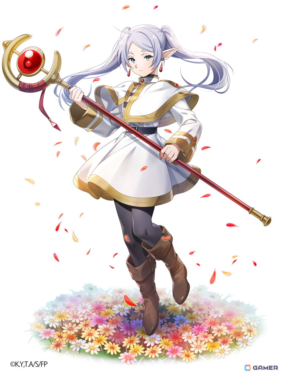「白猫プロジェクト NEW WORLD'S」でアニメ「葬送のフリーレン」とのコラボが開催！フリーレン、フェルン、シュタルクが元の世界に戻る方法を探すために冒険の画像2