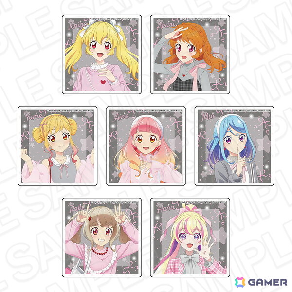 「アイカツ！シリーズ　POP UP SHOP」が10月7日より池袋P'PARCOで開催！カンバッジやアクリルブロック、キーホルダー、アクスタなどのグッズを販売の画像4