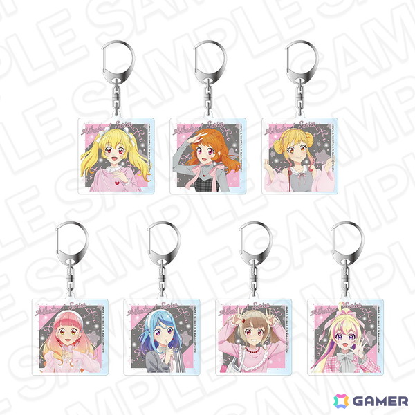 「アイカツ！シリーズ　POP UP SHOP」が10月7日より池袋P'PARCOで開催！カンバッジやアクリルブロック、キーホルダー、アクスタなどのグッズを販売の画像5