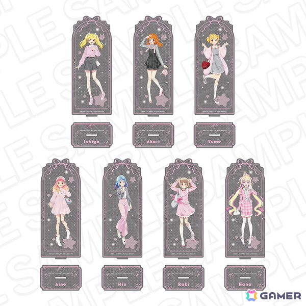 「アイカツ！シリーズ　POP UP SHOP」が10月7日より池袋P'PARCOで開催！カンバッジやアクリルブロック、キーホルダー、アクスタなどのグッズを販売の画像6