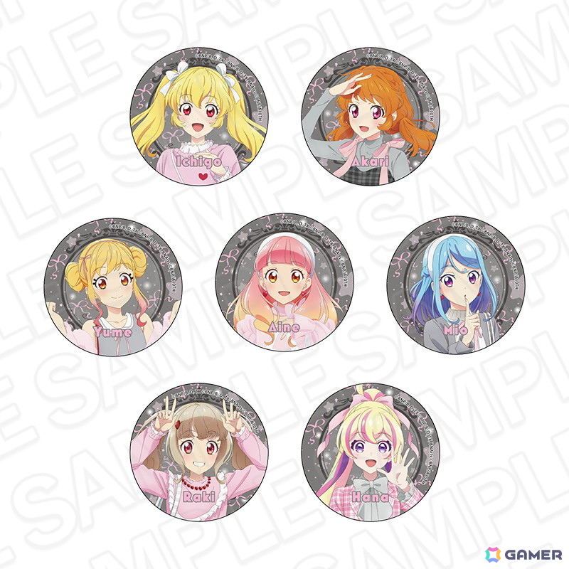 「アイカツ!シリーズ POP UP SHOP」が10月7日より池袋P'PARCOで開催!カンバッジやアクリルブロック、キーホルダー、アクスタなどのグッズを販売の画像
