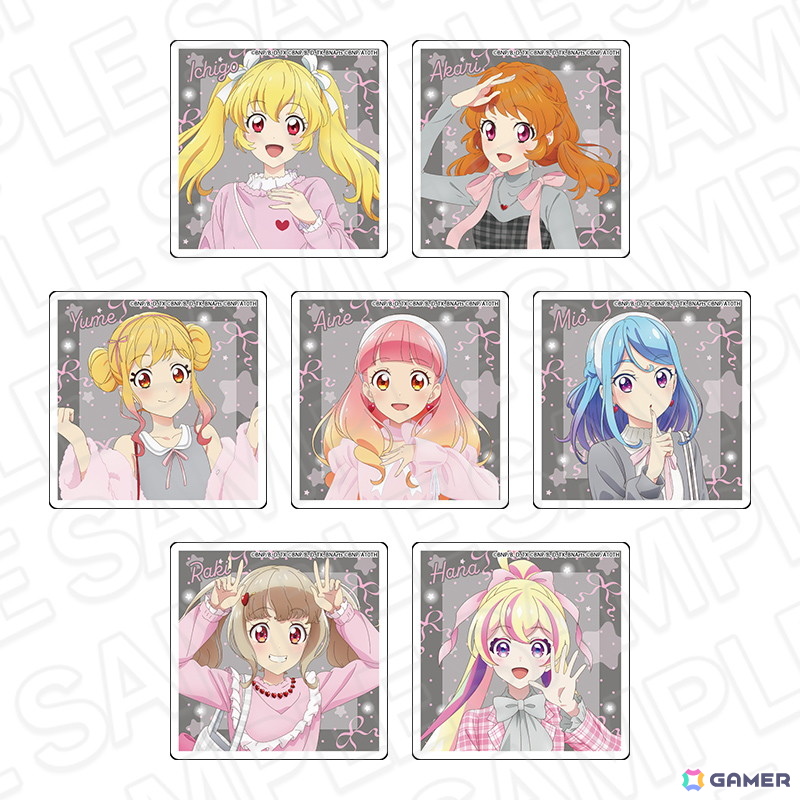 「アイカツ!シリーズ POP UP SHOP」が10月7日より池袋P'PARCOで開催!カンバッジやアクリルブロック、キーホルダー、アクスタなどのグッズを販売の画像