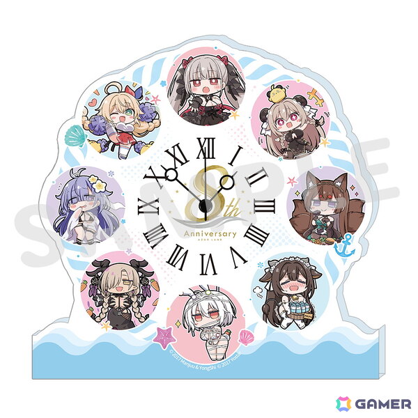 「アズレン」遊び心満載な8周年記念グッズの通販がYostar OFFICIAL SHOP ONLINEで実施中！商品購入で“アンカレッジのつうほうシール”がもらえるの画像15
