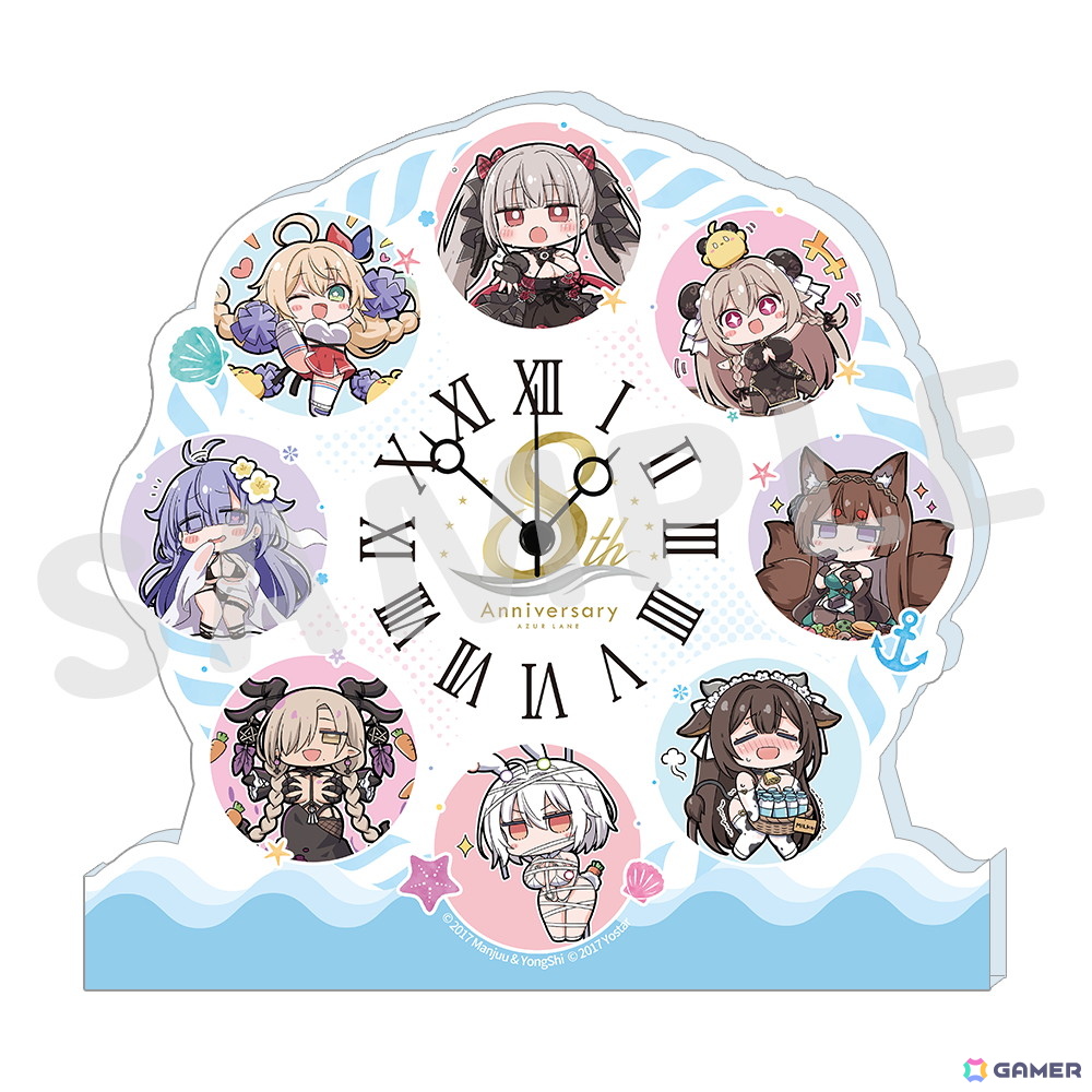 アズレン」遊び心満載な8周年記念グッズの通販がYostar OFFICIAL