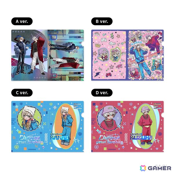 ChroNoiRが二つの衣装を着こなす新グッズ「Choose your favorite」が9月10日18時よりにじさんじオフィシャルストアで販売！の画像10