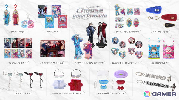 ChroNoiRが二つの衣装を着こなす新グッズ「Choose your favorite」が9月10日18時よりにじさんじオフィシャルストアで販売！の画像2