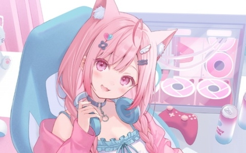 TGS2025のPixioブースではVtuber・結城さくなさんのゲーミングルームを再現！「初音ミク」コラボモデルや新作デスク＆チェアも公開
