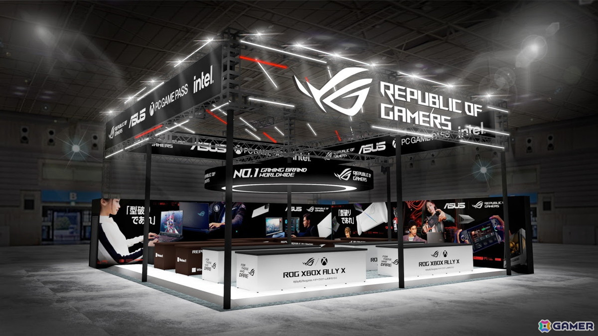ポータブルゲーム機「ROG Xbox Ally」シリーズが日本初展示!ASUSの東京ゲームショウ2025出展情報が公開の画像