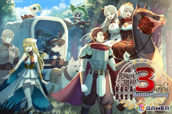 「ローグウィズデッド」は本日で3周年！新キャラ、限定ボスなど盛りだくさんの記念アップデートが9月12日に実施の画像1