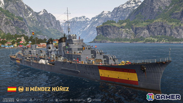 「World of Warships: Legends」で「アズレン」コラボの艦長や艦艇などが復刻！スペイン巡洋艦も登場の画像10