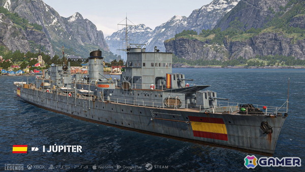 「World of Warships: Legends」で「アズレン」コラボの艦長や艦艇などが復刻！スペイン巡洋艦も登場の画像9