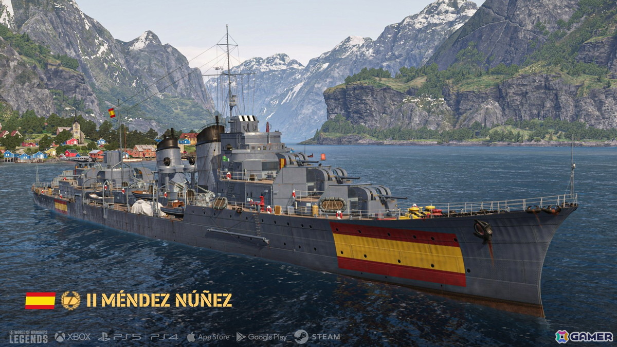 「World of Warships: Legends」で「アズレン」コラボの艦長や艦艇などが復刻！スペイン巡洋艦も登場の画像10