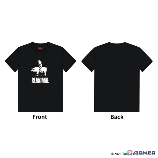 「REANIMAL」ダークで不気味な世界観が落とし込まれた公式デザインTシャツがTGS2025にて日本初販売！の画像2
