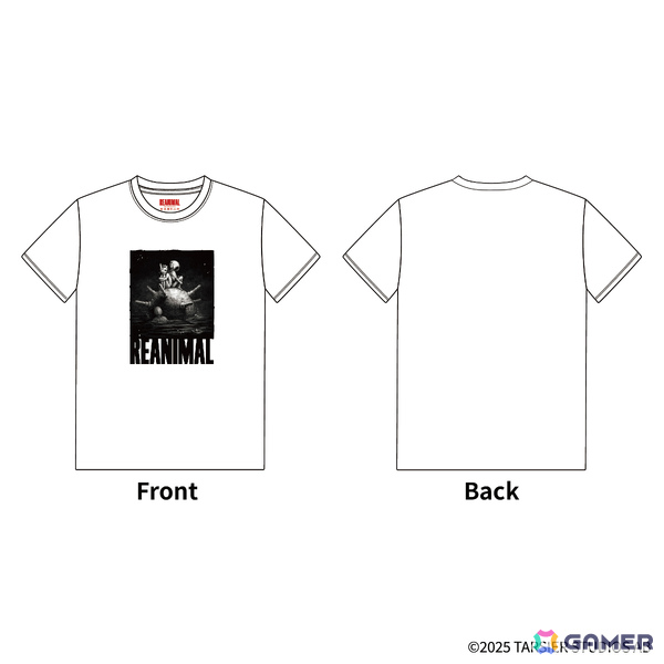 「REANIMAL」ダークで不気味な世界観が落とし込まれた公式デザインTシャツがTGS2025にて日本初販売！の画像3