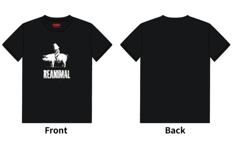 「REANIMAL」ダークで不気味な世界観が落とし込まれた公式デザインTシャツがTGS2025にて日本初販売！
