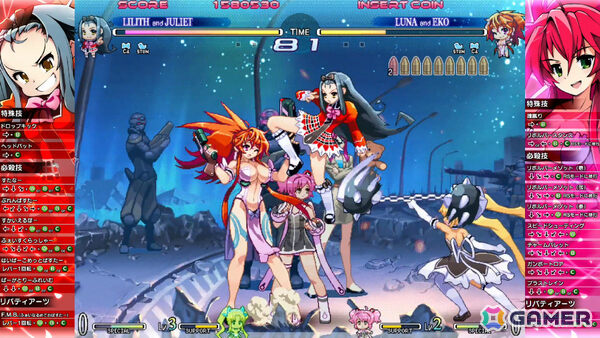 2on2美少女格ゲー「ヴァンガードプリンセスR」のロケテストが本日よりタイトー秋葉原Hey、ゲームセンターコーハツで開催！の画像11