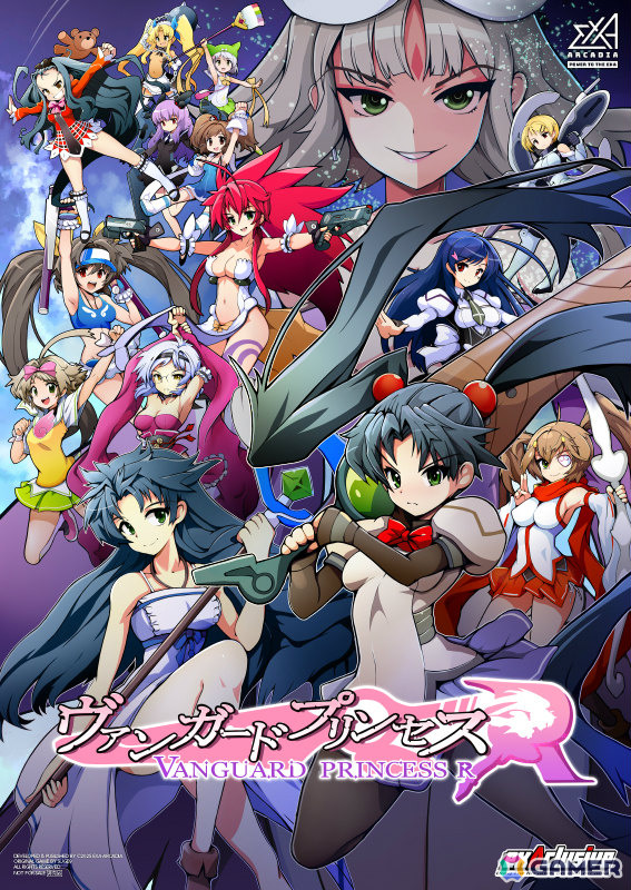 2on2美少女格ゲー「ヴァンガードプリンセスR」のロケテストが本日よりタイトー秋葉原Hey、ゲームセンターコーハツで開催！の画像1