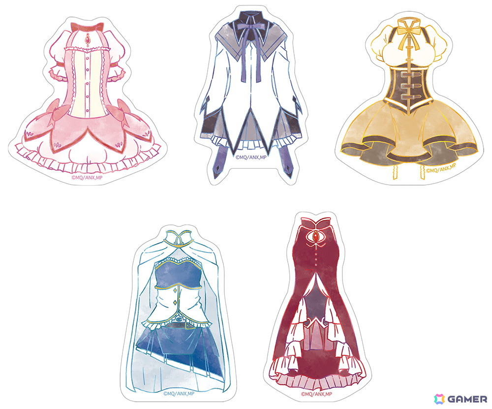 「魔法少女まどか☆マギカ」まどか、ほむら、マミら5人の“アイスクリーム”をテーマにした描き下ろしイラストグッズが9月13日に発売!アニメイトフェアもの画像