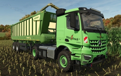 「ファーミングシミュレーター 25」ベンツを含むブランド6社と17台の農機／車両、パーツを収録したコンテンツ拡張パック「Mercedes-Benz Trucks Pack」が配信！