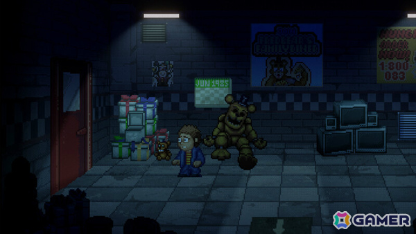 「FNAF」シリーズの2DホラーADV「Five Nights at Freddy's Into the Pit」PS5/Switchパッケージ版が11月20日に発売！の画像