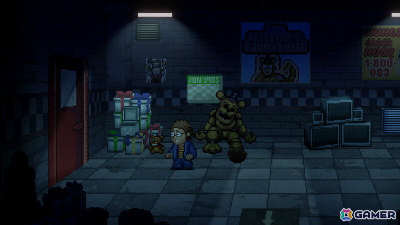 「FNAF」シリーズの2DホラーADV「Five Nights at Freddy's Into the Pit」PS5/Switchパッケージ版が11月20日に発売！の画像13