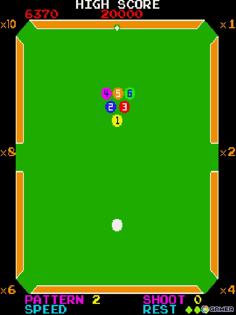 ビリヤード風のスポーツゲーム「ビデオハスラー」がアーケードアーカイブス/アーケードアーカイブス2として9月11日に配信！の画像2