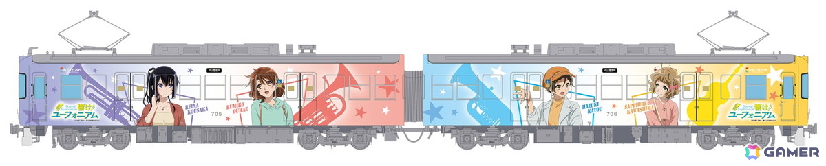 ラッピング電車(イメージ)