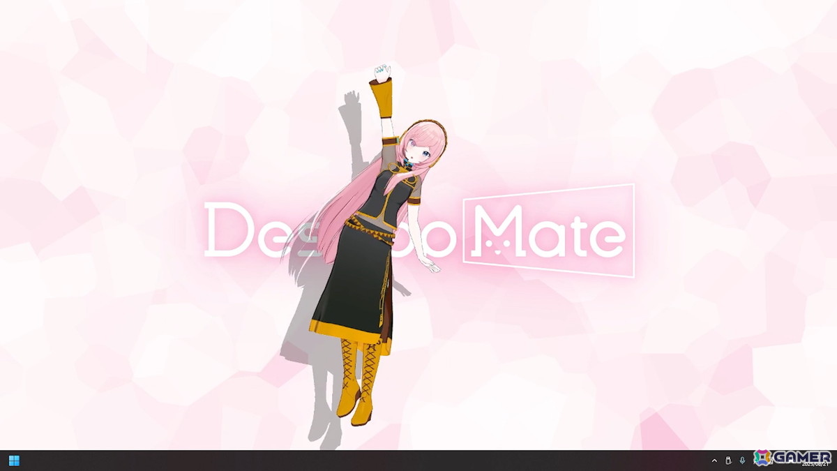完全新規制作の3Dモデルを楽しめるDesktop Mate DLC「巡音ルカ」がリリース！の画像