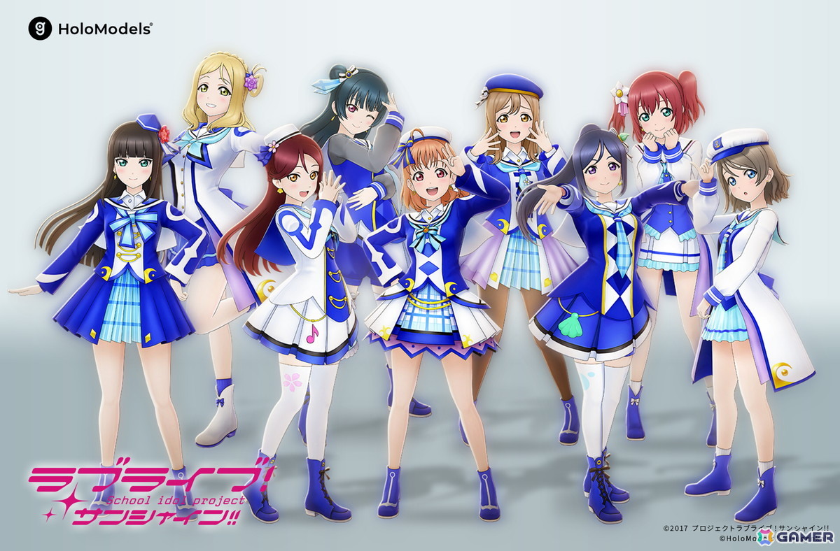 ホロモデル「ラブライブ!サンシャイン!!」Aqoursの「未来の僕らは知ってるよ」衣装が発売!の画像