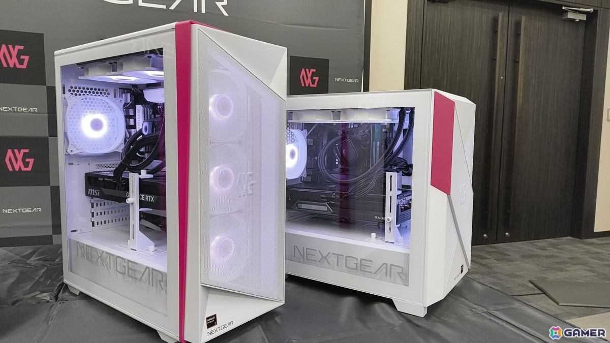 ゲーミングPCブランド「NEXTGEAR」にフルタワーモデルが登場！刷新されたミニタワーモデルのケースもお披露目された新製品発表会をレポートの画像