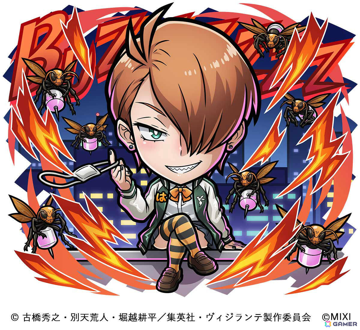 「コトダマン」TVアニメ「ヴィジランテ -僕のヒーローアカデミア ILLEGALS-」とのコラボが9月12日より開催!の画像