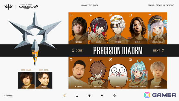 「League The k4sen」新シーズン「黄昏の試練」が開幕！本田翼さんがチーム「Sorcery Tiara」にオンライン参加の画像6