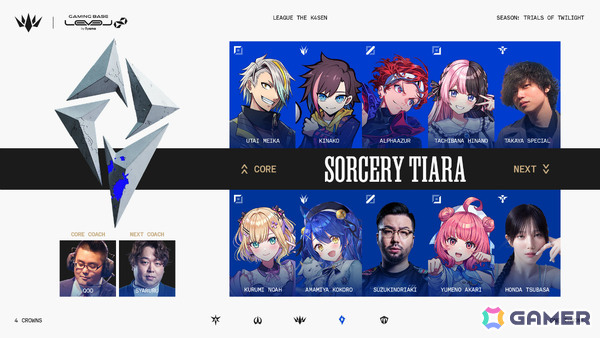 「League The k4sen」新シーズン「黄昏の試練」が開幕！本田翼さんがチーム「Sorcery Tiara」にオンライン参加の画像8